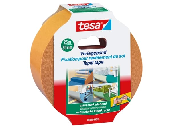 TESA 05696-00010, Kiinnitysteippi, Ruskea, 25 m, 50 mm