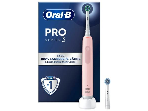 Oral-B BR2-802083, Tandborste, Vuxen, Rosa, Medium, 1 styck, Låda