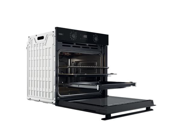 Whirlpool Elements Steam OMSR58RU1SB, Medium, Elektrisk ovn, 71 l, 71 l, Vifteaktivert, 2200 W