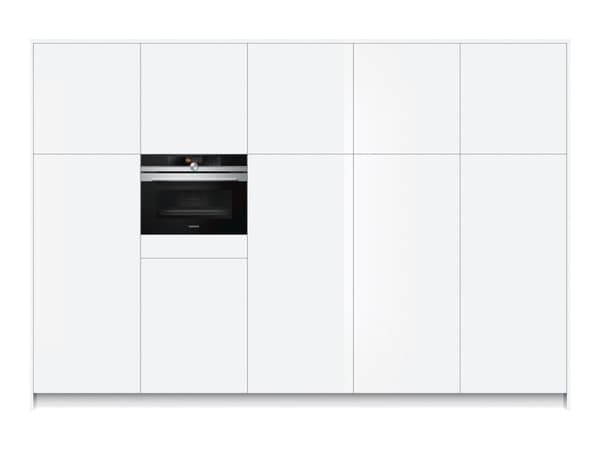 Siemens iQ700 CS656GBS2 - Ovn - innebygd - fordypning - bredde: 56 cm - dybde: 55 cm - høyde: 45 cm - med selvrens - Klasse A+ - rustfritt stål