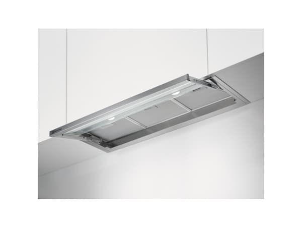 Electrolux LFP539X, 600 m³/t, eksos/resirkulering, C, A, D, 68 dB Rustfritt stål