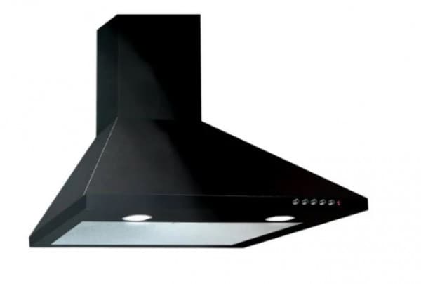 Akpo WK-4 Classic, 450 m³/t, Ducted/Resirkulerende, 61 dB, 51 dB, 61 dB, Veggmonterbar Sort