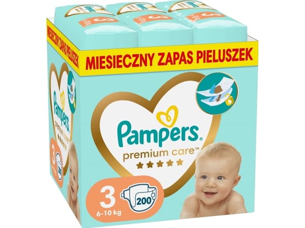 Pampers Premium Protection 81629463 engångsblöja pojke/flicka 3 200 st