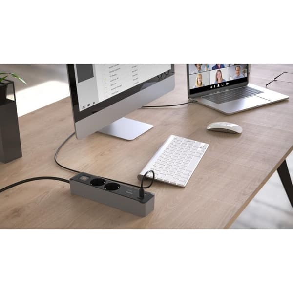 Hama Power Strip, 2-Way, 1.4 m, 223188