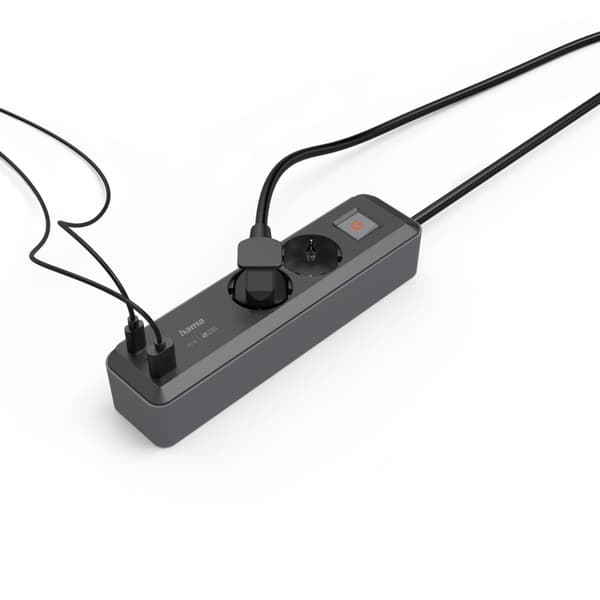 Hama Power Strip, 2-Way, 1.4 m, 223188