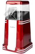 Miniatyrbillede 3 af 5: NEDIS popcornovač/ spotřeba 1200 W/ čas na přípravu 2 - 4 min/ bílo-červená