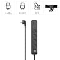 Miniatyrbilde 3 av 11: Power Strip, 4-Way, USB-C/A 65 W, PD, HAMA-223189