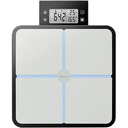Medisana BS 460 Square Black, Grey Electronic personal scale