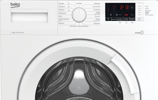 Beko WUE6512WWE vaskemaskine Front-læsning 6 kg 1000 rpm Hvid