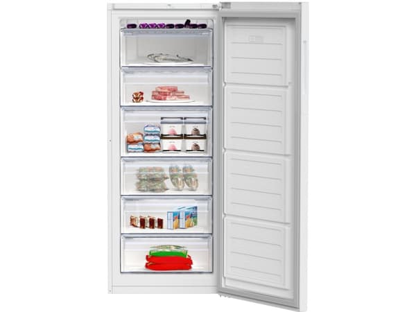 BEKO Fryser RFSA240M41WN, 215 l, 59,5 cm, Hvit
