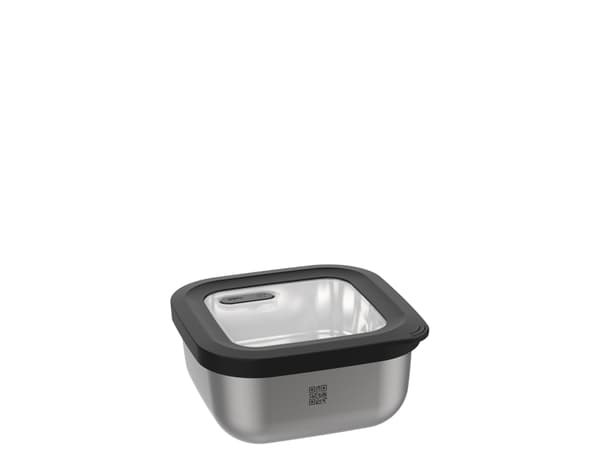 Firkantet stålbeholder 400 ml Gefu Provido G-12777