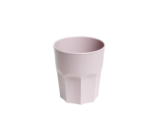 Okko Polygons 380 Ml Plastic Cup Pink