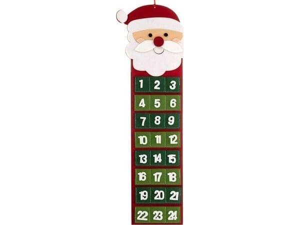 Ruhhy adventskalender hängande 22252