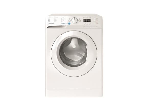 Pralka Indesit INDESIT Washing machine BWSA 61294 W EU N Energy efficiency class C, Front loading, Washing capacity 6 kg, 1151 RPM, Depth 42.5 cm, Wi