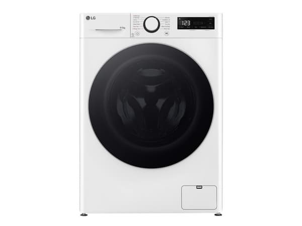 LG | F2DR509S1W | Vaskemaskin med tørketrommel | Energieffektivitetsklasse A | Frontlasting | Vaskekapasitet 9 kg | 1200 RPM | Dybde 47,5 cm | Bredde