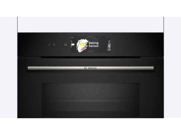 Bosch Serie | 8 CMG778NB1 - Yhdistelmäuuni - sisäänrakennettu - Wi-Fi - markkinarako - leveys: 56 cm - syvyys: 55 cm - korkeus: 45 cm - itsepuhdistuv