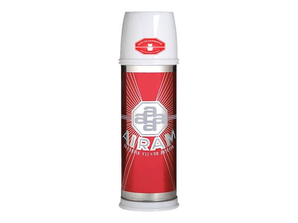 Airam - Thermosflaske - 0.7 L - rød