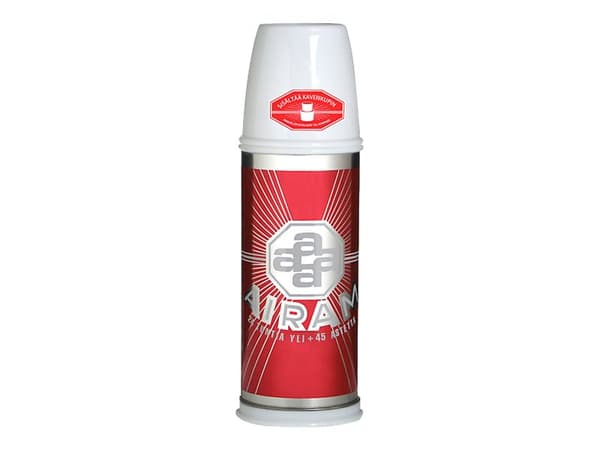 Airam - Termosflaska - 0.45 L - röd