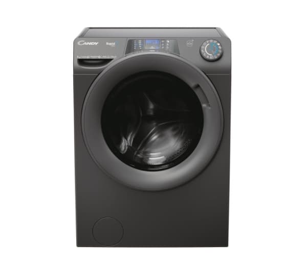 Candy Skalbimo mašina RP4 476BWMRR/1-S Energy efficiency class A, Front loading, Skalbimo talpa 7kg, 1400 RPM, Gylis 45 cm, Plotis 60 cm, Ekranas, TF Antrasitt
