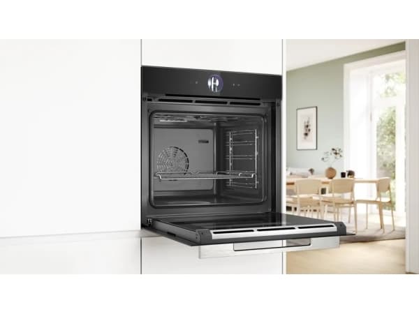 Bosch Serie 8 HSG7364B1, Stor, Elektrisk ovn, 71 l, 71 l, Vifteassistert, 30 - 250 °C