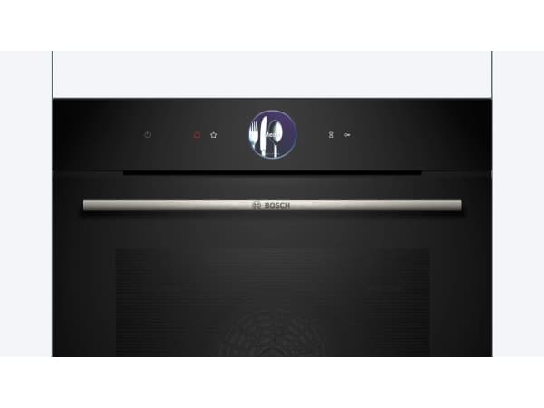 Bosch Serie 8 HBG7363B1, Medium, Elektrisk ovn, 71 l, 3600 W, 71 l, Innebygget