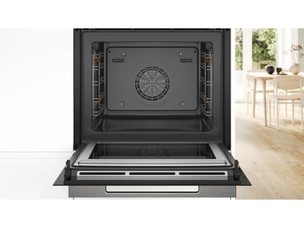 Bosch Serie 8 HMG7361B1, Keskikokoinen, Sähköuuni, 67 L, 3600 W, 67 L, 800 W