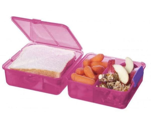 Sistema Madkasse Lunch Cube Itsy Bitsy - Pink/lilla