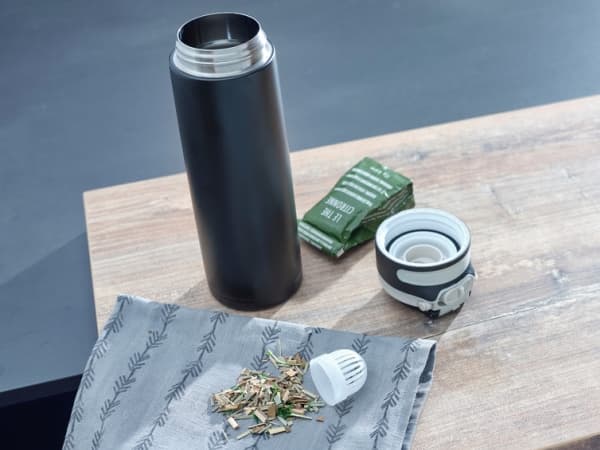 Leifheit 03271, musta, ruostumaton teräs, ruostumaton teräs, polypropeeni (PP), kahvi, mehu, tee, 6 t