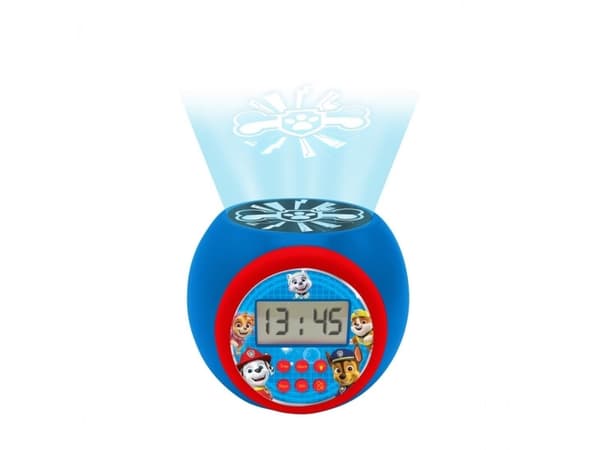 Lexibook Paw Patrol Marshall,Rubble,Chase,Stella and Everest - Alarmklokke - elektronisk - skrivebord
