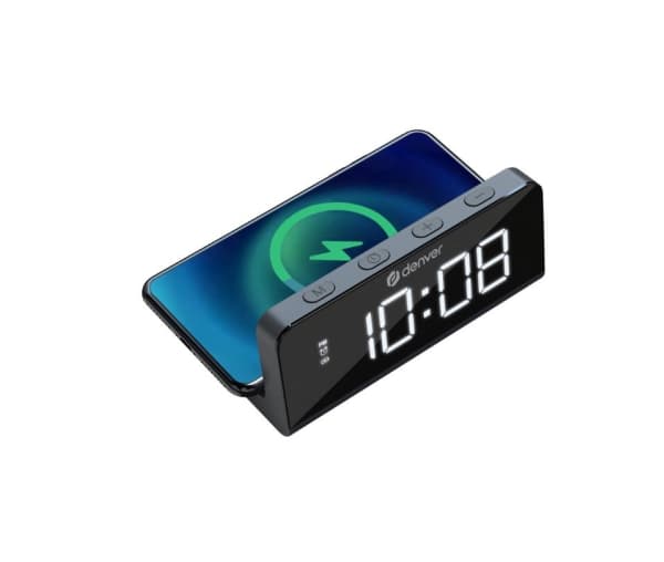Denver Žadintuvas Denver ECQ-103 med QI induktiv lader (10W)