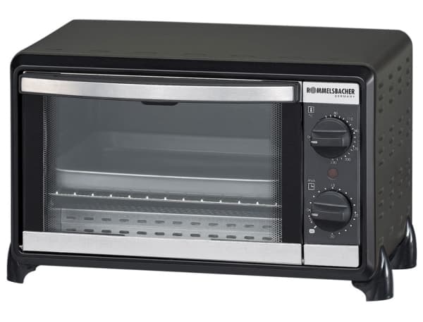 Rommelsbacher BG950 Speedy - Sähköuuni - 10 litraa - 950 W - musta