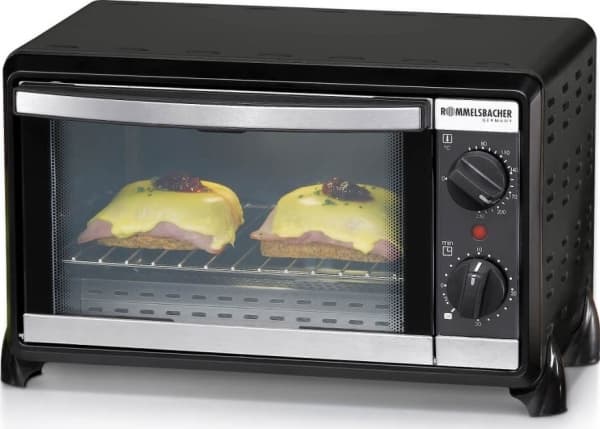 Rommelsbacher BG950 Speedy - Sähköuuni - 10 litraa - 950 W - musta