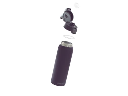 SIGG 6021.30, 750 ml, Päivittäinen käyttö, Lila, Ruostumaton teräs, Aikuinen, Mies/Nainen