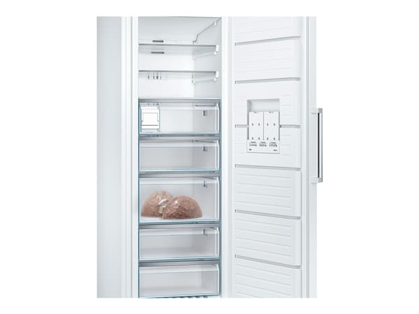 Bosch Serie | 6 GSN58AWDP - Fryser - stående - bredde: 70 cm - dybde: 78 cm - høyde: 191 cm - 366 liter - Klasse D - hvit