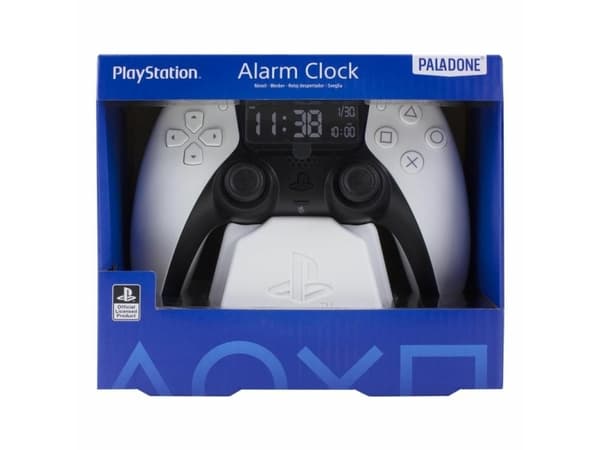 Paladone PP9405PS, Digital vekkerklokke, Sort, Hvit, LCD, 158 mm, 1 stykker, USB