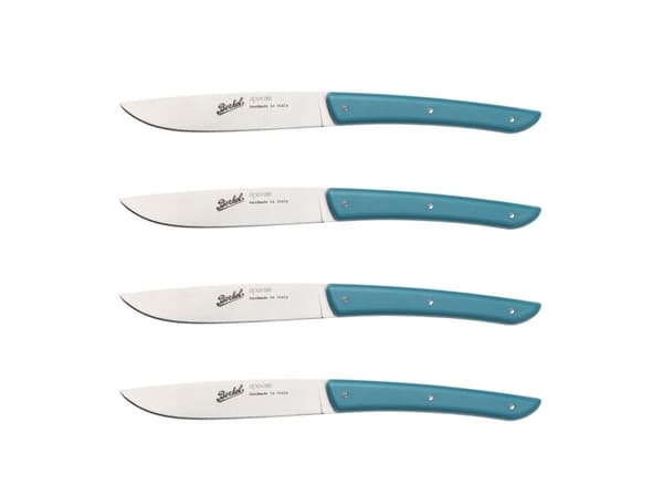 Berkel KCO4SW11SRPBL, Steik kniv, 11 cm, Rustfritt stål, 4 stykker