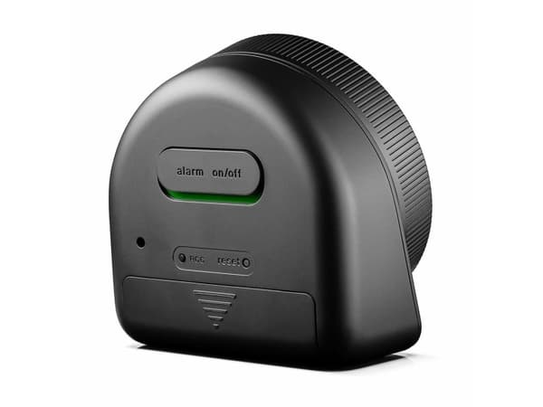 Braun BC24B-DCF, Bord, Radiostyrd klocka, Rektangel, Svart, LCD, Grön / Vit