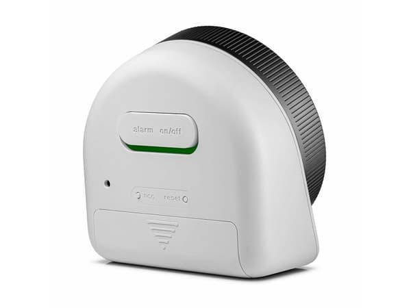 Braun BC 24 W DCF Radio vekkerklokke baltas