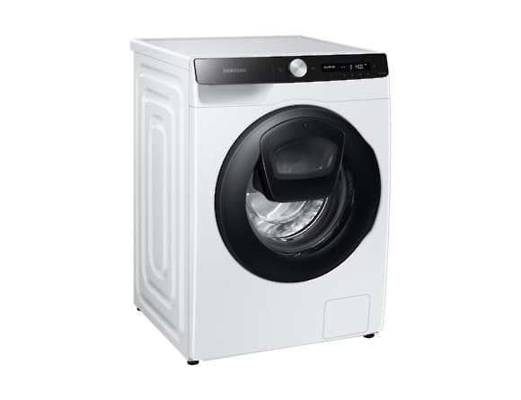 Samsung WW5000T WW90T554DAE - Vaskemaskin - Wi-Fi - bredde: 60 cm - dybde: 63.5 cm - høyde: 85 cm - frontileggelse - 9 kg - 1400 rpm - hvit med svart