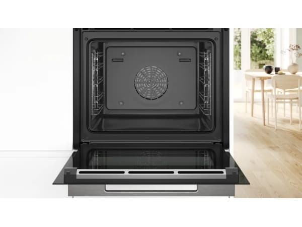Bosch Serie 8 HRG7361B1, Stor, Elektrisk ovn, 71 l, 71 l, 30 - 300 °C, Katalytisk + hydrolytisk