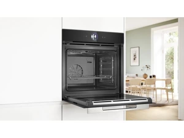 Bosch Serie 8 HRG7361B1, Stor, Elektrisk ovn, 71 l, 71 l, 30 - 300 °C, Katalytisk + hydrolytisk