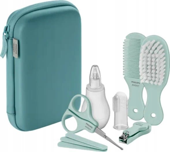 Philips AVENT SCH401/00 Babyvårdsset, 8 styck, Blå, 117 mm, 174,5 mm, 51 mm