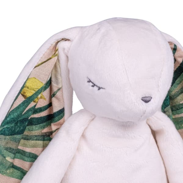 Humiseva pehmo Diddou Teddy Bear tähtiprojektorilla - ecru