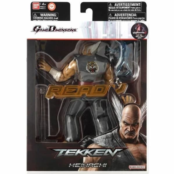 Samlingsfigur Bandai Game Dimensions Tekken Heihachi Mishima 17 cm PVC - Klassisk samlingsfigur från Tekken serien, 17 cm hög i PVC-material.