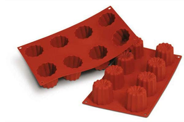 Silikomart SF050, Smørkakeform, 0,736 l, -60 °C, 230 °C, Rød, Silikon