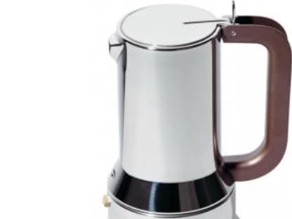 Alessi 9090, Mokabryggare, 0,15 l, Rostfritt stål, Rostfritt stål, 3 koppar, 110 mm