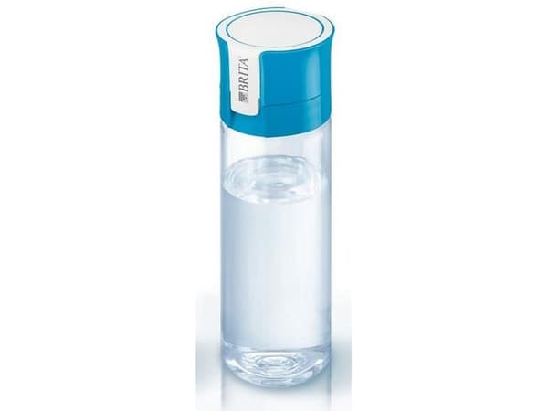 BRITA Fill&Go Vital - Vattenfiltreringsflaska - Storlek 7.2 cm - Höjd 22 cm - 0.6 L - blå