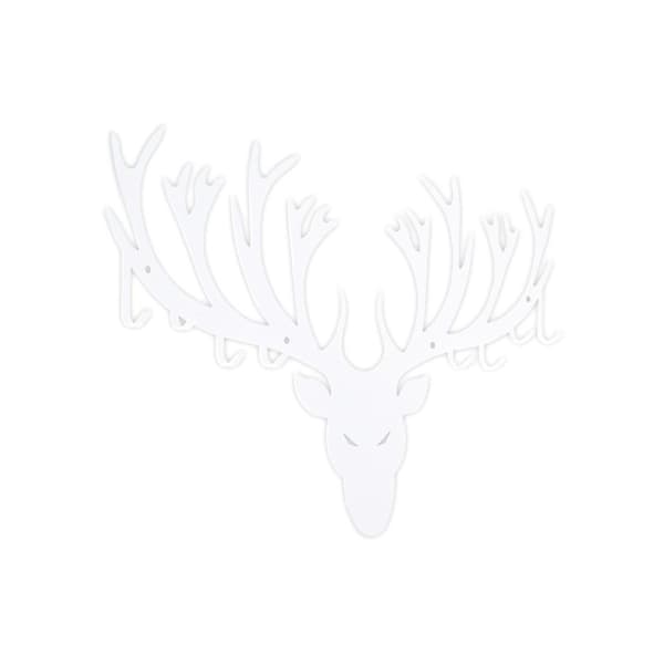 Antler seinäripustin, valkoinen