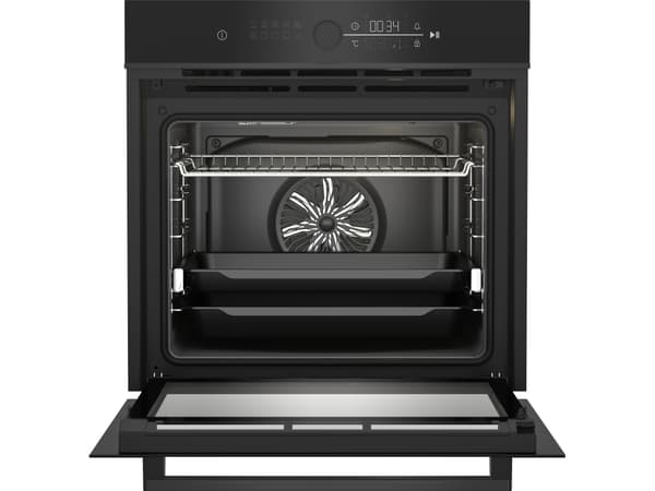 Beko BBIM13400DXPSE, Medium, Elektrisk ovn, 72 l, 3400 W, 72 l, Vifteaktivert