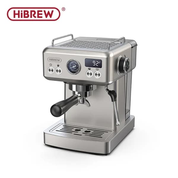 Espressomaskin för kaffe, 20 bars tryck, justerbar temperatur, H10A G5, EU